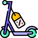 scooter electrico icon