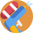 pistola de agua icon