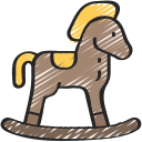 caballo mecedora icon