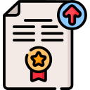 carta de recomendación icon