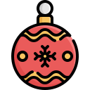 bola navideña icon