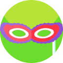 máscara de ojos icon