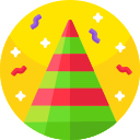 sombrero de fiesta icon