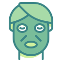 máscara facial icon