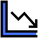 gráfico de linea icon