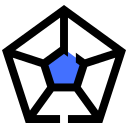 pentagonal icon