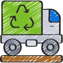 camión de reciclaje icon