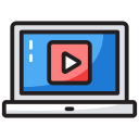 video tutorial icon