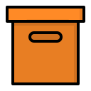 caja de almacenaje icon