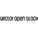 vector stock abierto icon