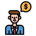 consultor financiero icon