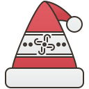 sombrero de santa icon