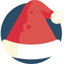 gorro navideño icon