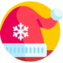 Christmas hat icon