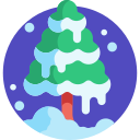 Christmas tree icon