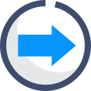 flecha correcta icon