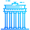 puerta de brandenburgo icon