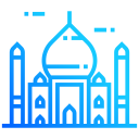 taj mahal icon