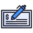 cheque icon