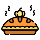 pastel de calabaza icon