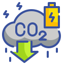 dióxido de carbono icon