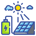 célula solar icon