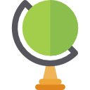 Earth globe 