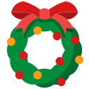 corona de navidad icon