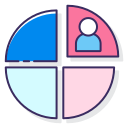 gráfico circular icon