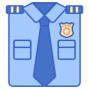 uniforme de policia icon