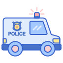 camioneta de la policía 