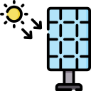 célula solar icon