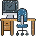 lugar de trabajo icon