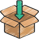 abrir caja icon