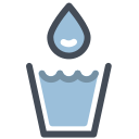 agua potable icon