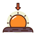 puesta de sol icon