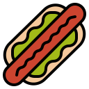 sandwich de hot dog icon