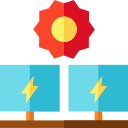 energía solar icon