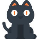 gato negro icon