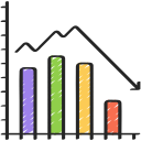 fluctuación del mercado 