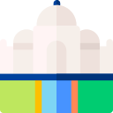 taj mahal icon