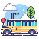 autobús escolar icon