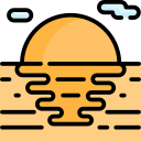 puesta de sol icon