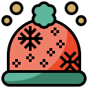 sombrero de santa icon