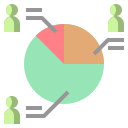 gráfico circular icon