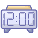 reloj digital icon