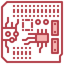 tarjeta de circuito impreso 