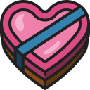 caja de corazón icon