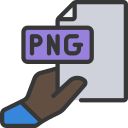 archivo png icon