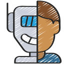 cyborg icon